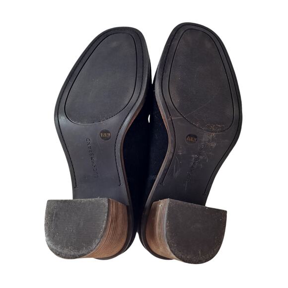 Lucky Brand Women's 8.5M Jicole Bootie Black Suede 3" Block Heel - Picture 10 of 10